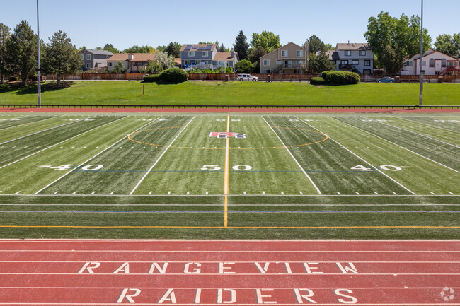 Join the Aurora Highlands community in rooting for the Rangeview High School football team.