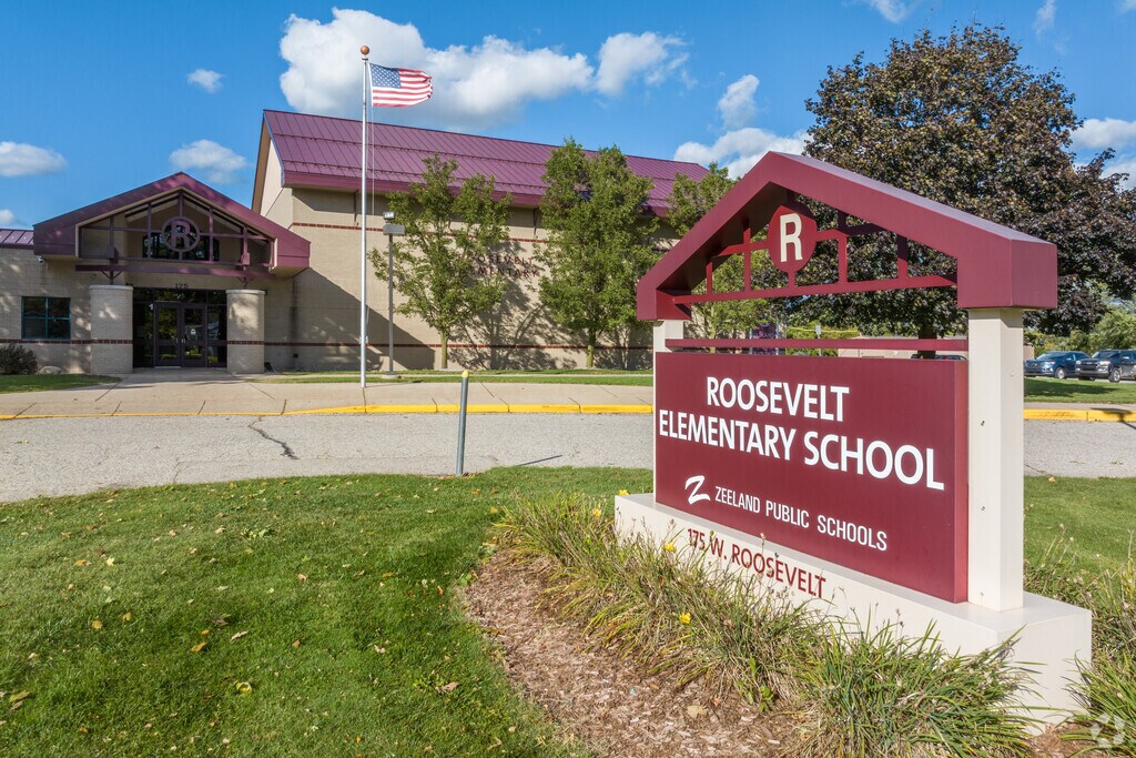 Roosevelt Elementary School in Zeeland, Michigan.
