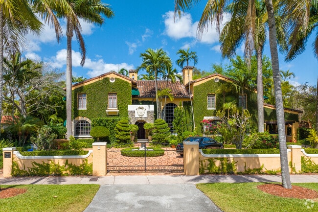 The Coral Gables Section neighborhood offers many different styles of homes.