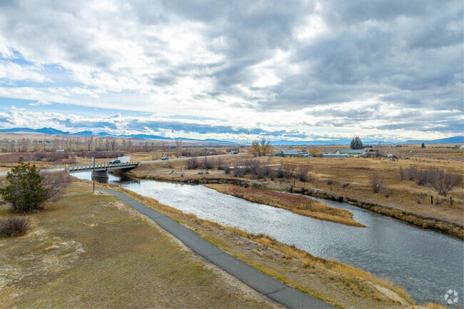 Arrowstone Park in Deer Lodge offers peaceful river views, walking trails, and serene outdoor relaxation.