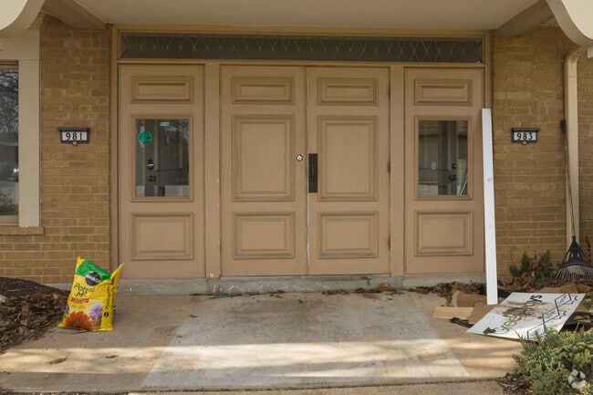 Greenways Academy entry doors are present.