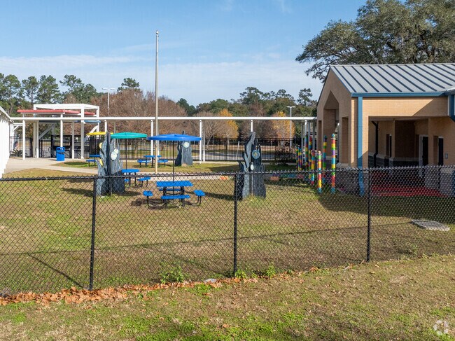 Apalachee Elementary School is located on the east side of Tallahassee.