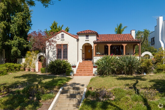 Spanish-inspired homes are one of many home designs in the Golden Hills neighborhood.