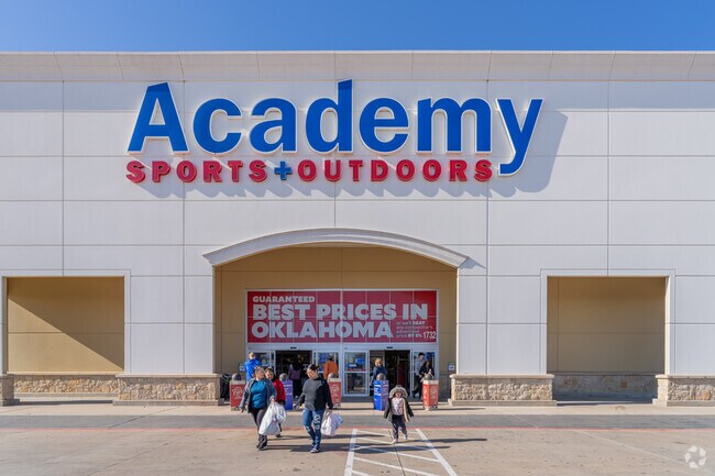 Lawton’s west end grows, fueled by retailers like Academy at the Lawton Marketplace.