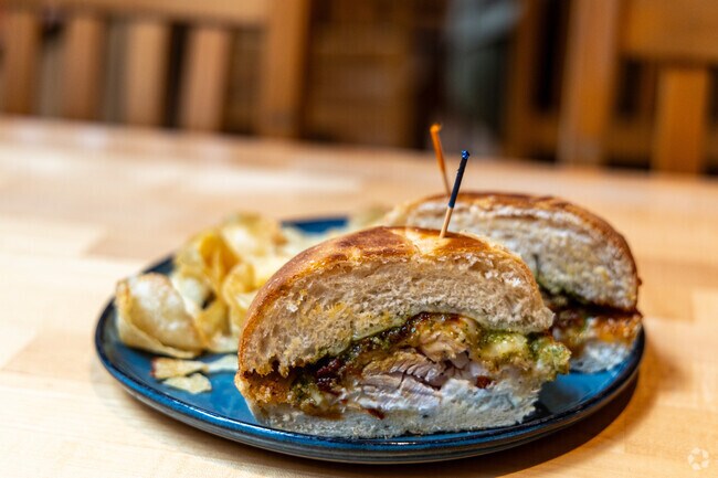 Tomato Head in Market Square offers up healthy food options such as this Tuscan Chicken.