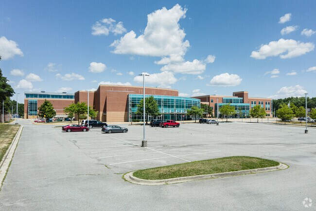 Dr. Henry Wise Jr. High School in Upper Marlboro has a beautiful, updated campus.