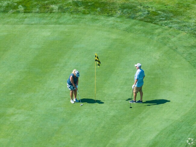 Residents enjoy the beautiful greens at the Merricks Public Golf Course.