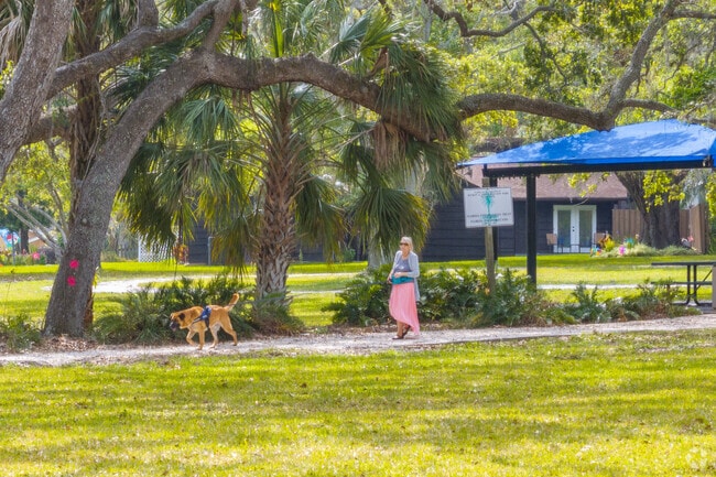 Historic Bayview residents have easy access to the trails at Bayview Park.