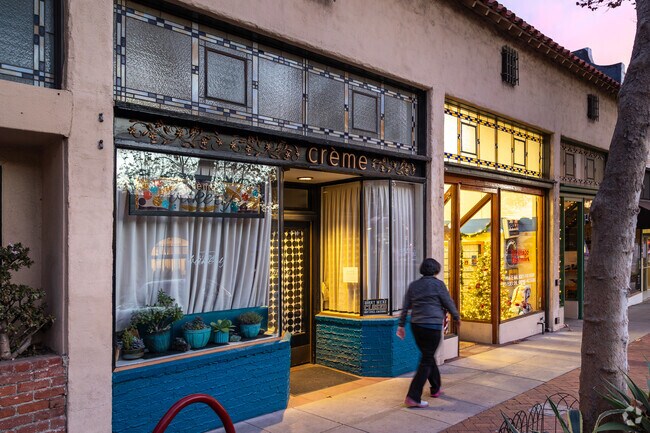 Pick up delicious French pastries at Crème Bakery near Old Claremont.
