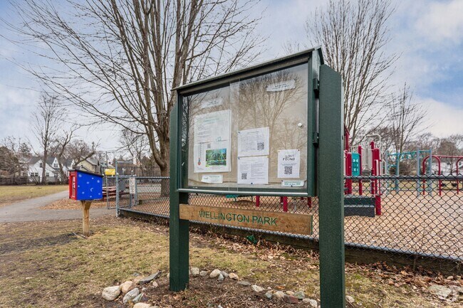 Welcome to Wellington Park in West Newton.