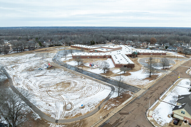 There is plenty of green space at Tara Oaks Elementary in Collierville.