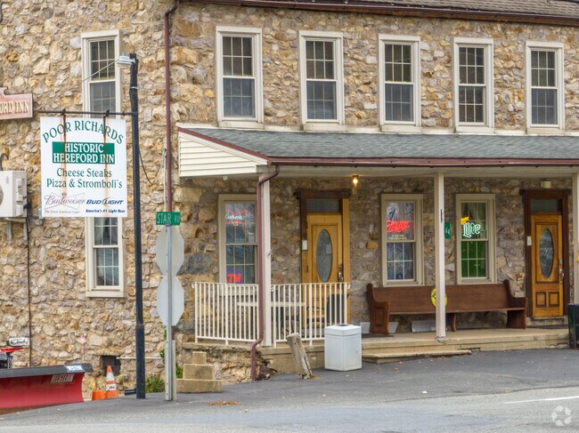 Stop in a grab a drink at the Historic Hereford Inn.