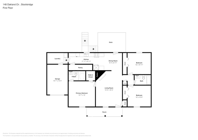 148 Oakland Cir, Stockbridge, GA 30281 - photo 2