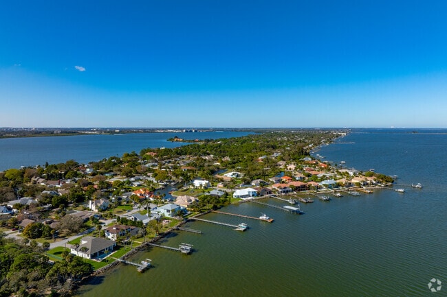 Merritt Island is perfectly situated between two rivers and close to the Atlantic Ocean.