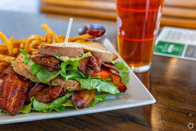 Grab lunch and a beer on the weekend at Quinn's Neighborhood Pub near Triune Area.