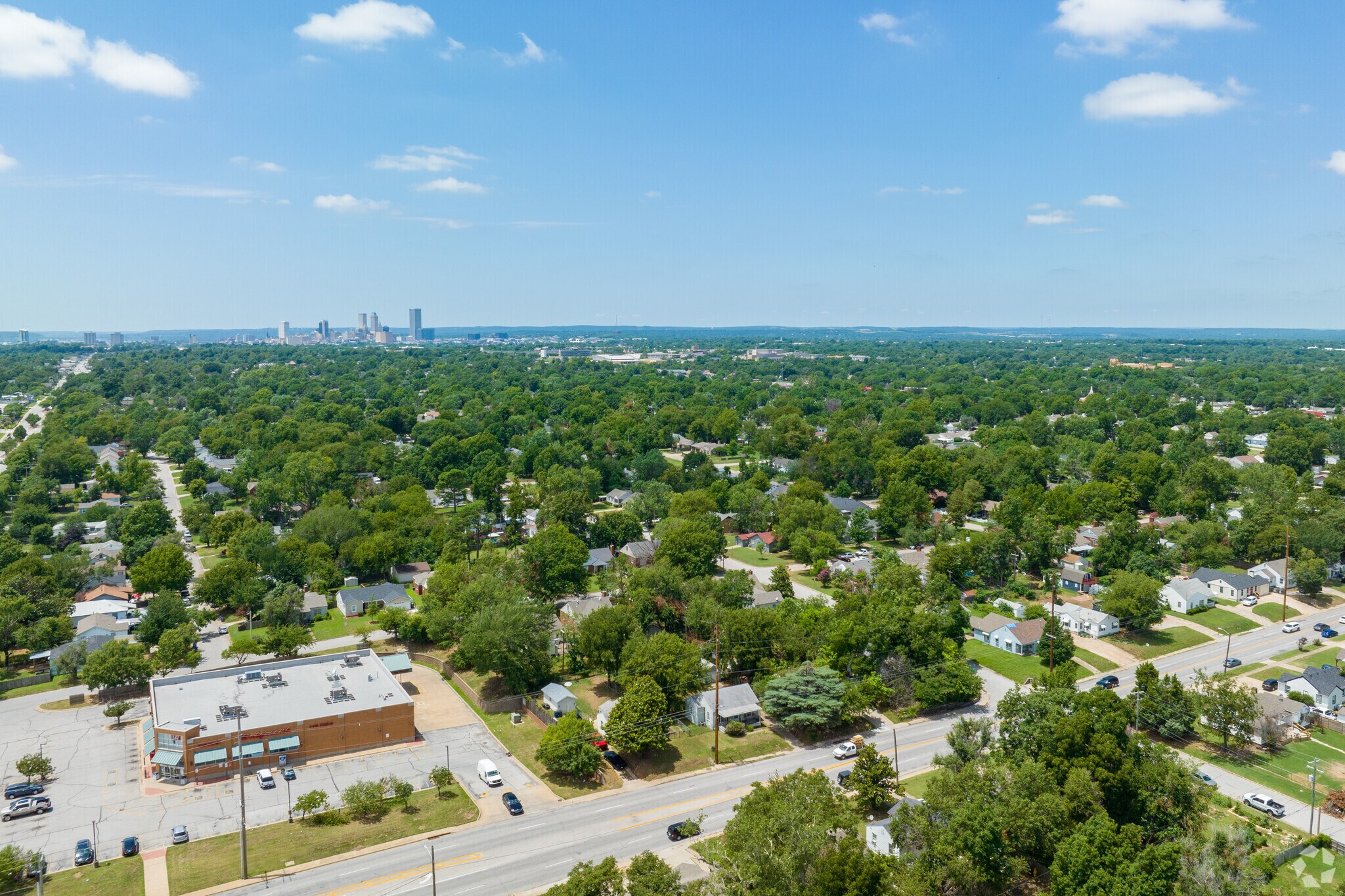 Fair Heights is located just East of downtown Tulsa.