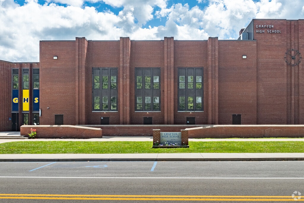 Students prepare for college at Grafton High School.
