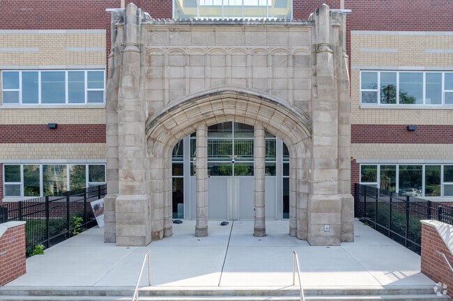 Morgan Village students can continue their education through Camden High School.