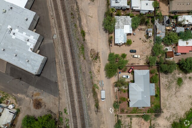 The Union Pacific Railroad split Barrio Anita in 1880, forever changing it's landscape.