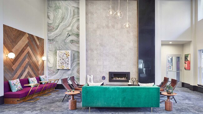 Apartment community Resident Lounge at Griffis North Creek in Bothell, Washington.