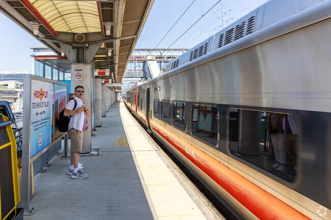 Shippan's access to the Stamford train station attracts commuters headed to New York City.