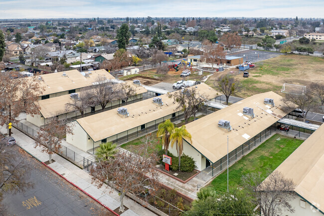 A view of Jefferson Elementary School in Fresno.