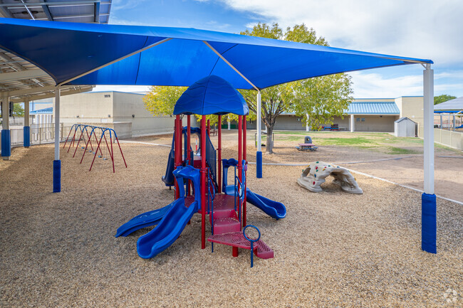 Exercise on the playground at Parkridge Elementary School in Peoria.