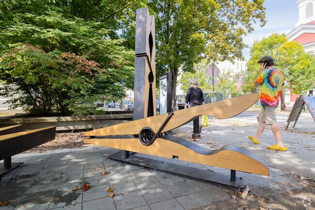 Throughout downtown Murray Hill, you can find a variety of artwork made by local artists.