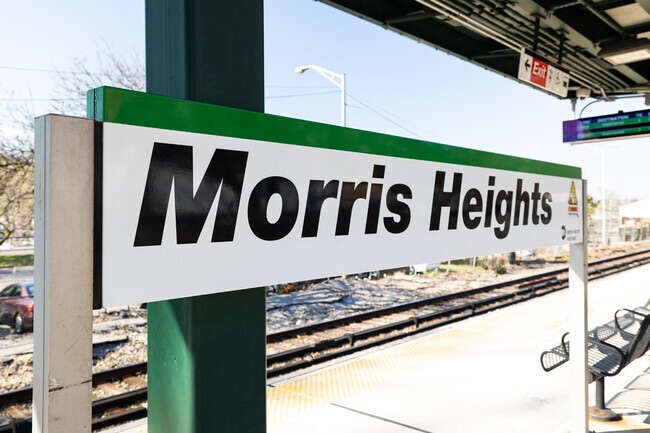 Morris Heights Metro North Station in Morris Heights, The Bronx.