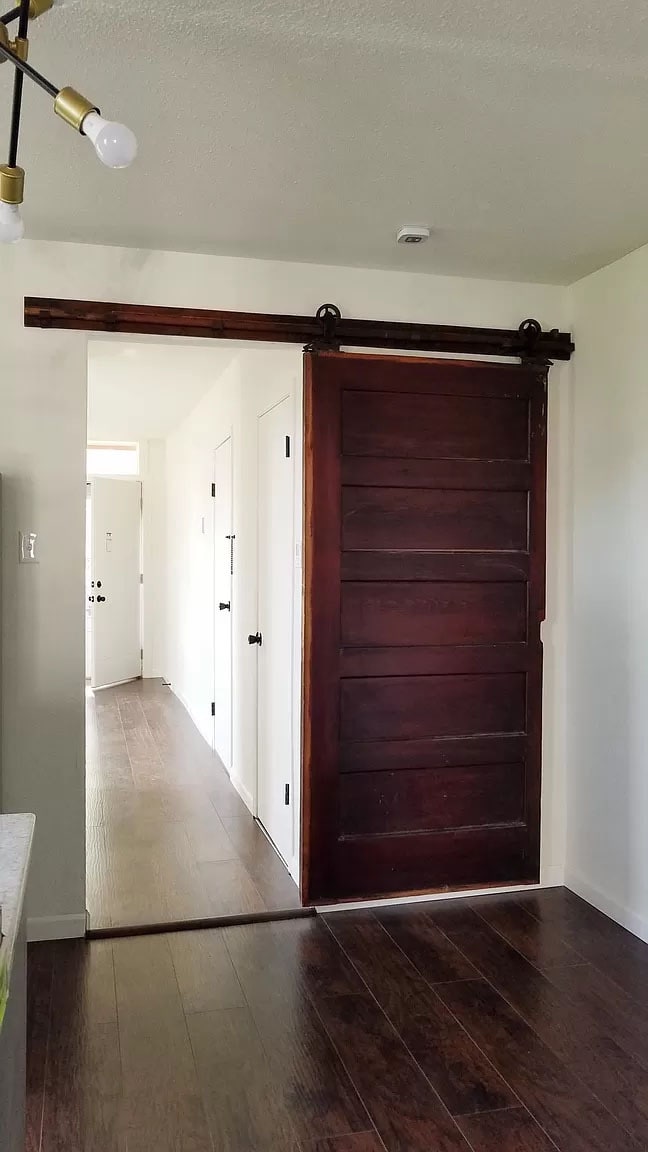 Antique Door on First Floor Units
