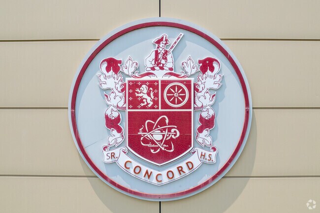 Concord High School stands out for strong college readiness and academic performance, with an A-minus rating from Niche and high marks from GreatSchools.