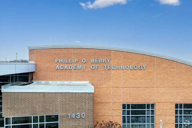 Phillip O Berry Academy caters to many students just on the outskirts of Charlotte.