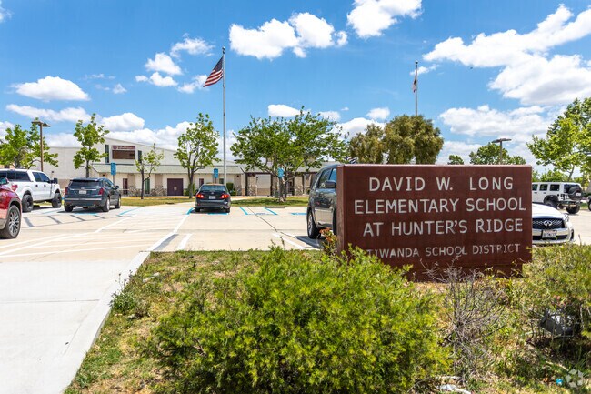 California Distinguished David W Long Elementary School in Hunter's Ridge.