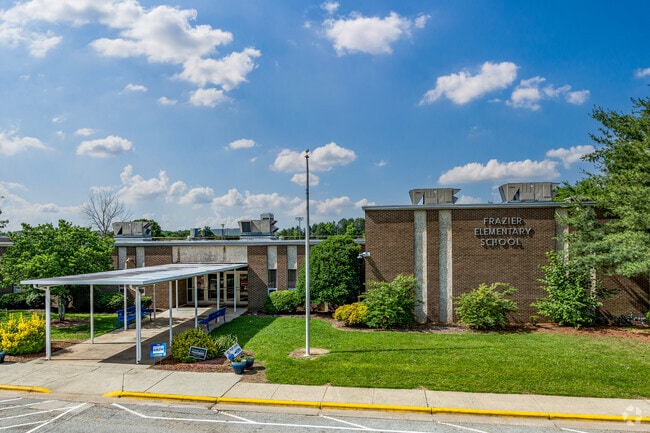 Cyrus P Frazier Elementary School serves over 300 students.