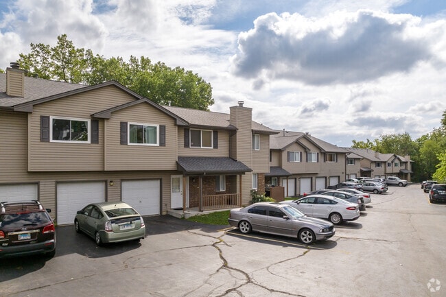 Some residents of McDowell Forest Preserve reside in townhouses with attached garages.