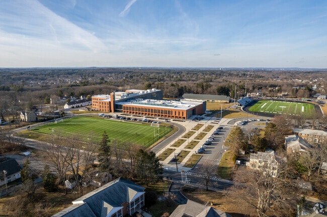 Billerica Memorial High School serves the older students of Billerica.