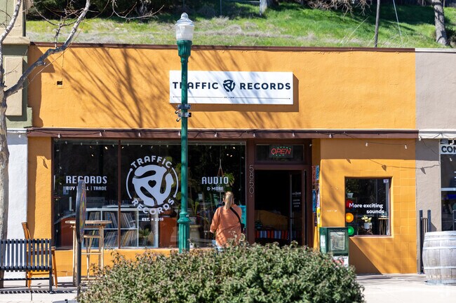Locals and visitors support small businesses along the strip in downtown Atascadero.