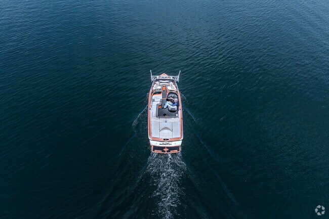 Andover Lake offers residents access to boating, fishing, and other recreational activities.