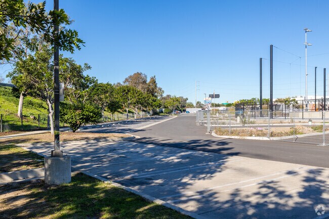 Staff parking at R.K. Lloyde High School in Lawndale, CA.