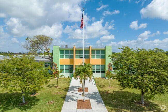 Miami-Dade County Public Schools serves the community and rates an A-minus on Niche.