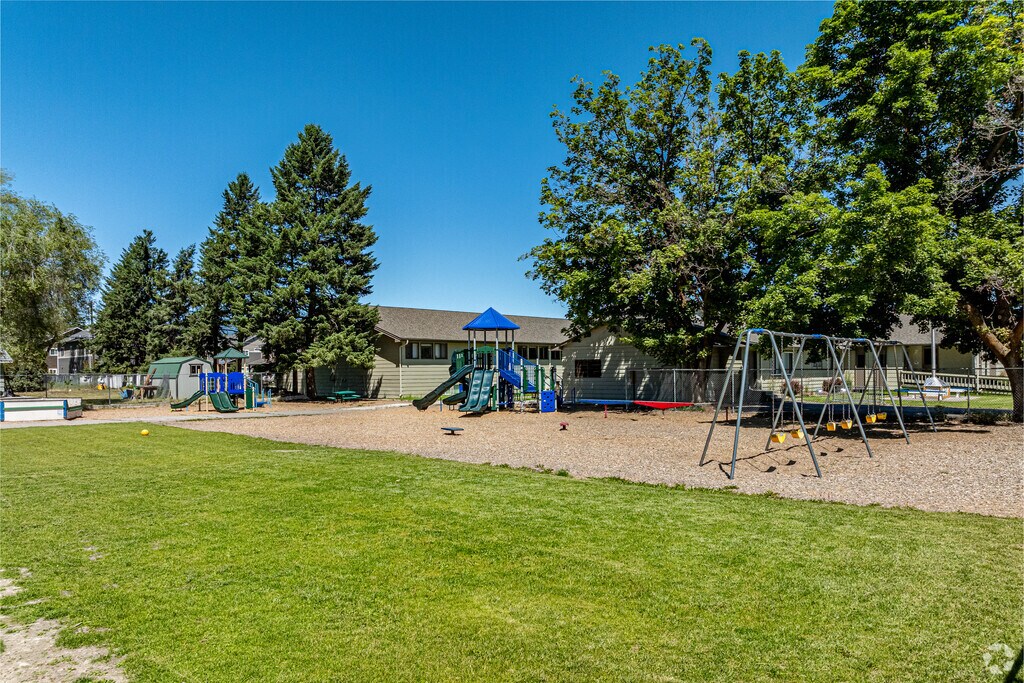 The students love the playground at Valley Christian School.