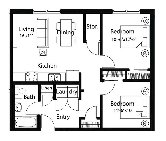 Spaulding Lofts 520 4th Ave, Grinnell, IA