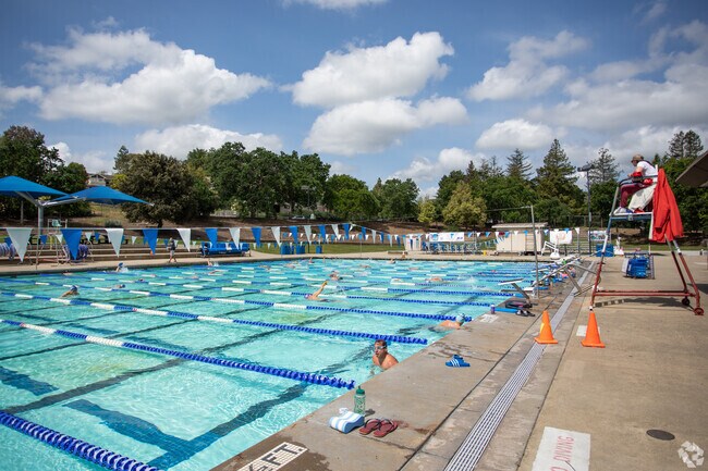 Heather Farms in Diablo Hills has a popular master swim class for seniors.