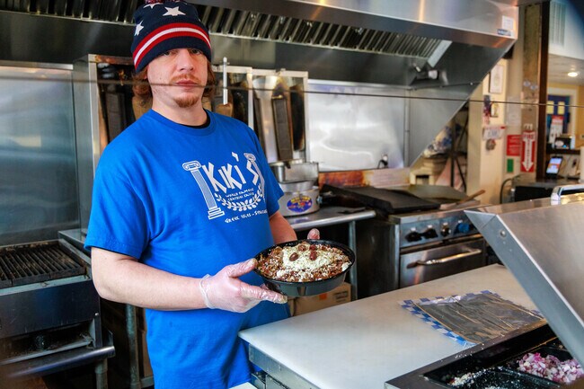 The Gyro Bowl is a popular item at Kiki's Authentic Greek Food in Camillus, NY.