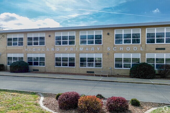 Highland Primary School sits adjacent to Highland Elementary School.