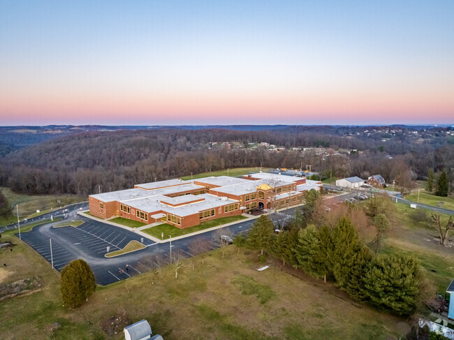 Ringgold Elementary School South is at the top of everything.