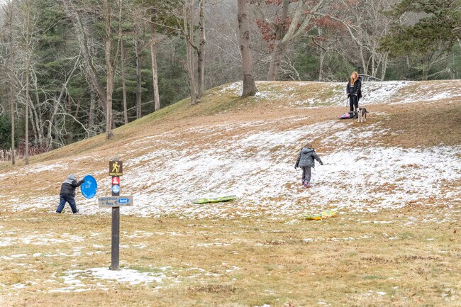 Black Rock State Park near Waterville features open hills that support seasonal recreational use.