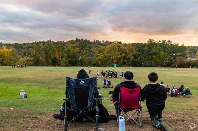 Bring a comfortable chair to watch your kids practice at Recreation Park in Livermore Falls.