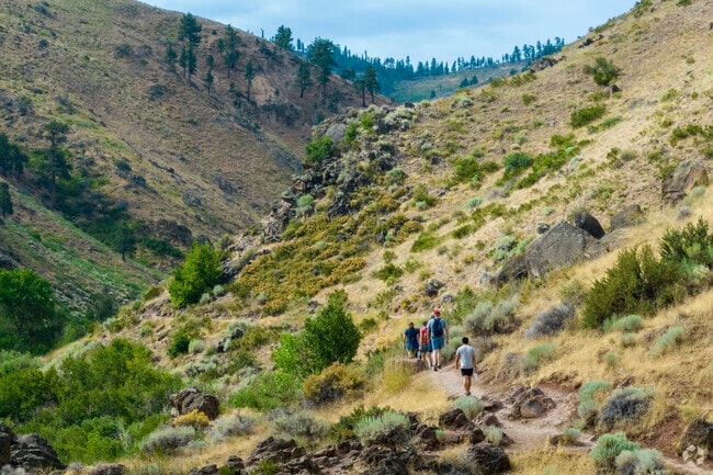 Juniper Trails is backed up to one of Reno's best hiking trails, the Hunter Creek Trail.