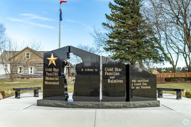 Clinton Township's Gold Star memorial
